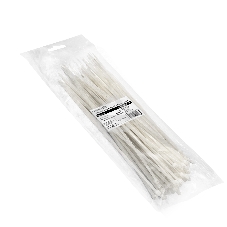 Стяжка (хомут) нейлоновая ExeGate EX293135RUS CV66-400x7.5W (нейлон 6.6, 400x7.5 мм, неоткрывающаяся, halogen free, -40°C - +85°C, белая, 100 шт)