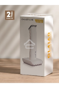 Набор для стрижки Galaxy Line GL 4160 белый, аккумуляторный, время непрерывной работы до 1 ч, лезвия из нержавеющей стали, ширина лезвия 35 мм, 4 насадки-расчески (1, 3, 6, 9 мм), индикатор зарядки, USB зарядка, подставка