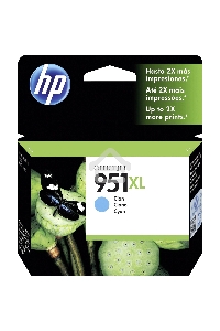 Картридж струйный HP 951XL CN046AE голубой для HP OJ Pro 8100/8600 (1500стр.)