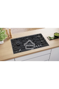 Газовая варочная поверхность Bosch PRS9A6D70M черный