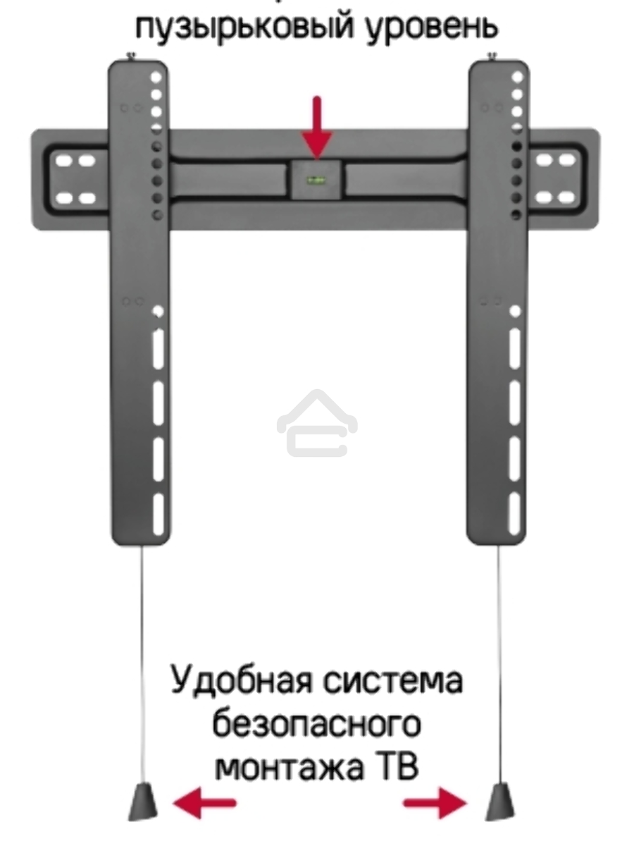Кронштейн для ТВ фиксированный Maunfeld MTM-3255FS