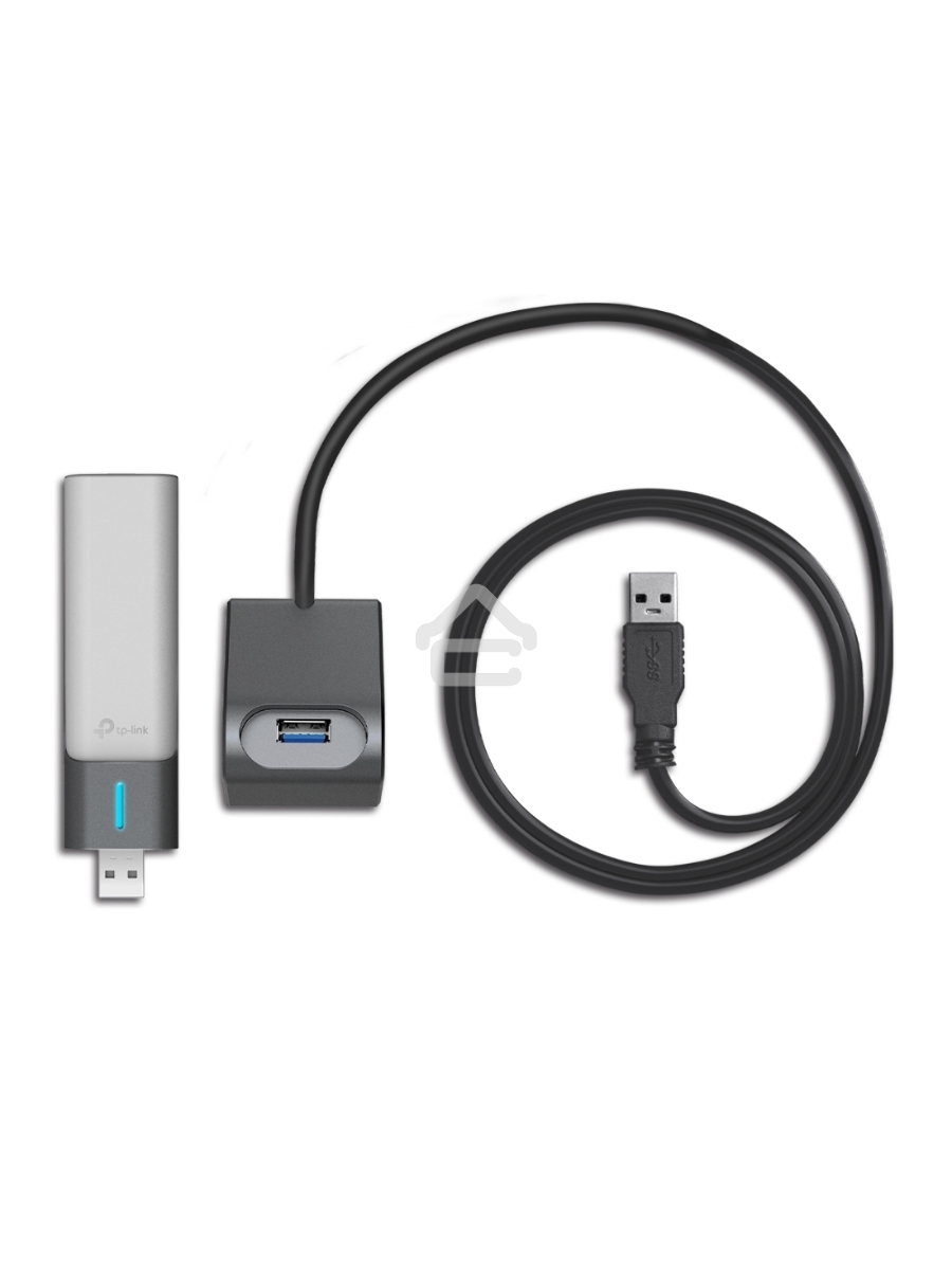 Двухдиапазонный USB-адаптер высокого усиления TP-Link Archer TX20UH с поддержкой Wi-Fi AX1800