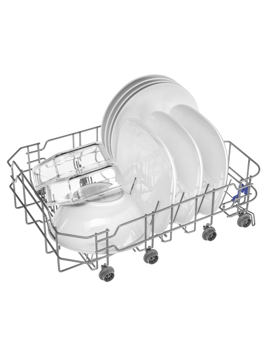 Посудомоечная машина Maunfeld MWF45220W, белый, 44.8 см, 10 компл., 49 дБ, класс A++