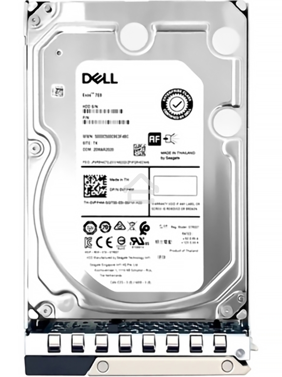 Жесткий диск Dell 2TB 7.2K RPM SATA 6Gbps 512n 3.5in Hot-plug Hard Drive