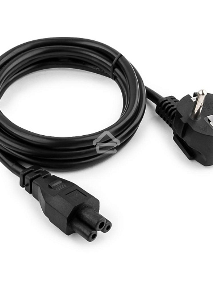 Кабель Кабель питания для ноутбуков Gembird/Cablexpert, 3м, Schuko- C5, 10А (PC-186-ML12-3M)