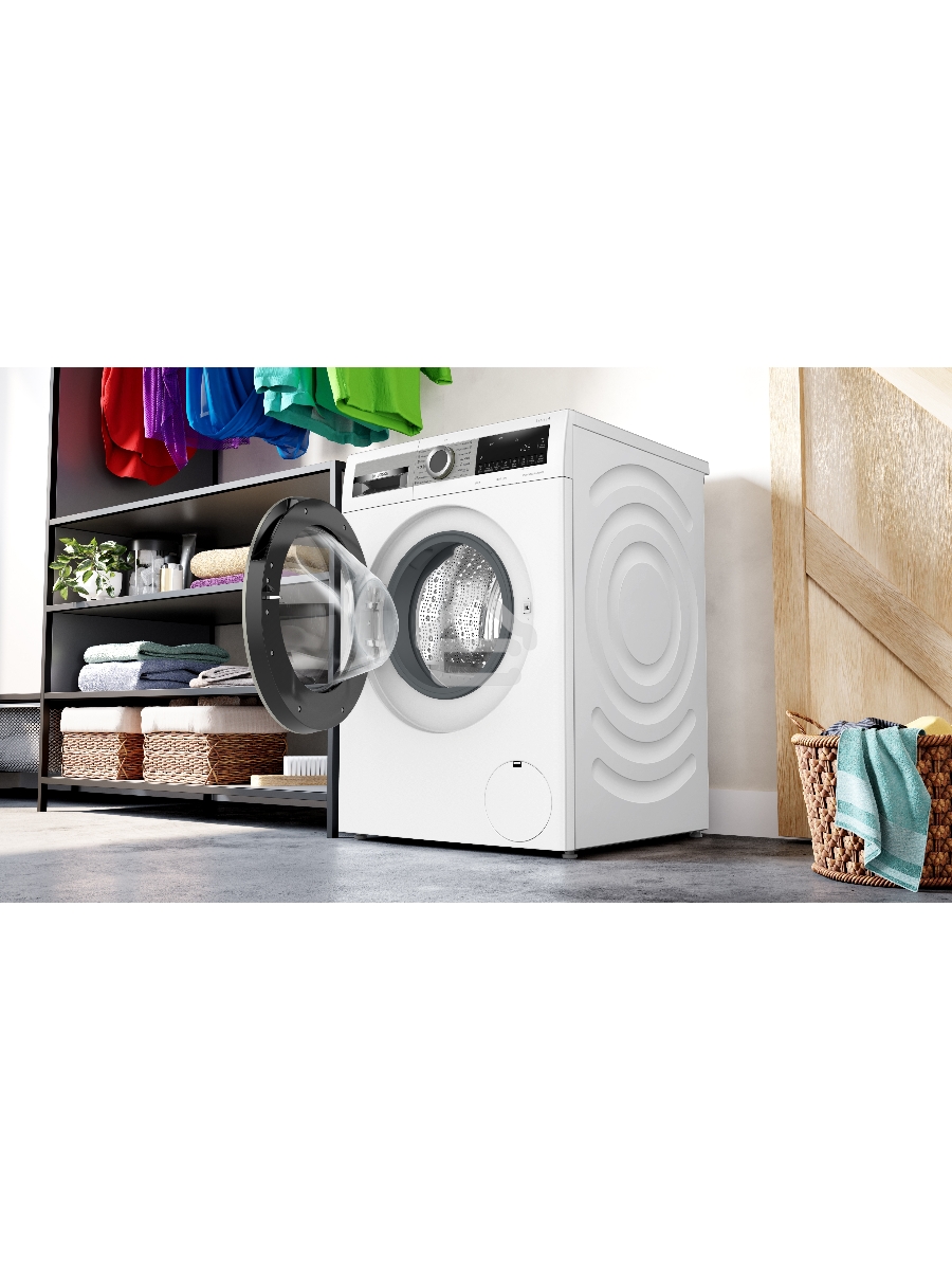 Стиральная машина Bosch Serie 4 WGA24400ME белый, загрузка фронтальная 9 кг, 1400 об/мин., класс: А+++