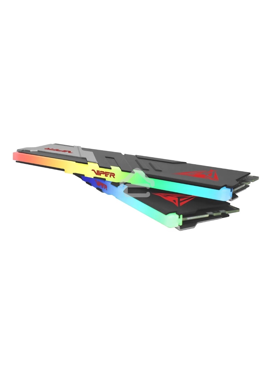 Оперативная память Patriot Viper Venom, DDR5, 64GB (2x32GB), 5200MHz, CL40, DIMM, с радиаторами, RGB, черный