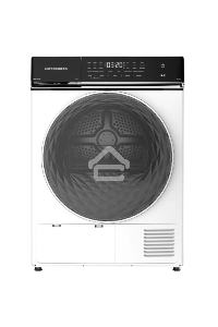 Сушильная машина Kuppersberg DM 650 W отдельностоящая, загрузка 8 кг, 15 программ, отсрочка старта, отключение звука, блокировка от детей, сенсорное управление, сенсорный дисплей, защита от сминания, энергоэффективность А++, уровень шума 70 дБ, цвет белый