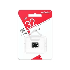 Флеш карта Micro SDHC 32Gb Smartbuy Class 10 (без адаптера) LE