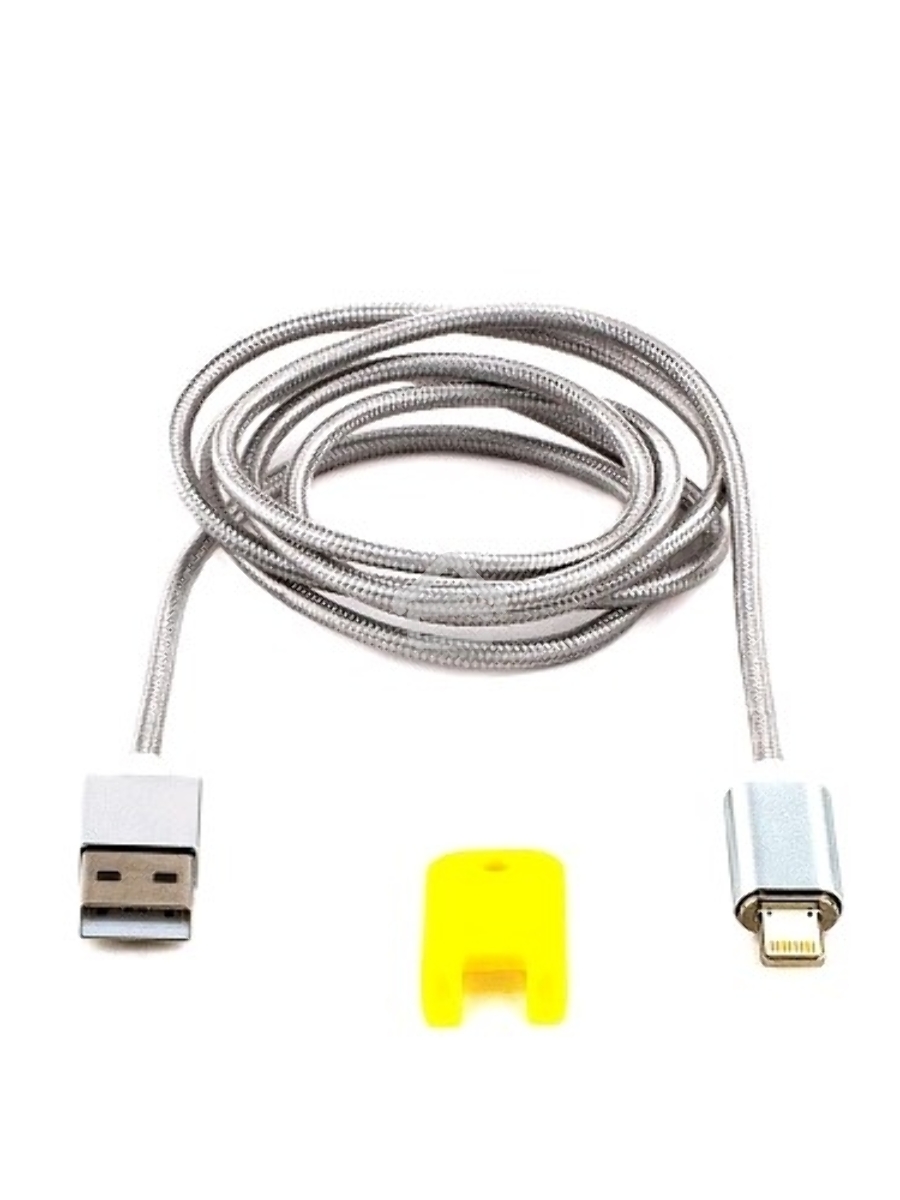 Кабель Cablexpert магнитный USB 2.0 CC-USB2-AMLMM-1M, AM/ iPhone lightning, магнитный кабель, 1м, алюминиевые разъемы, коробка
