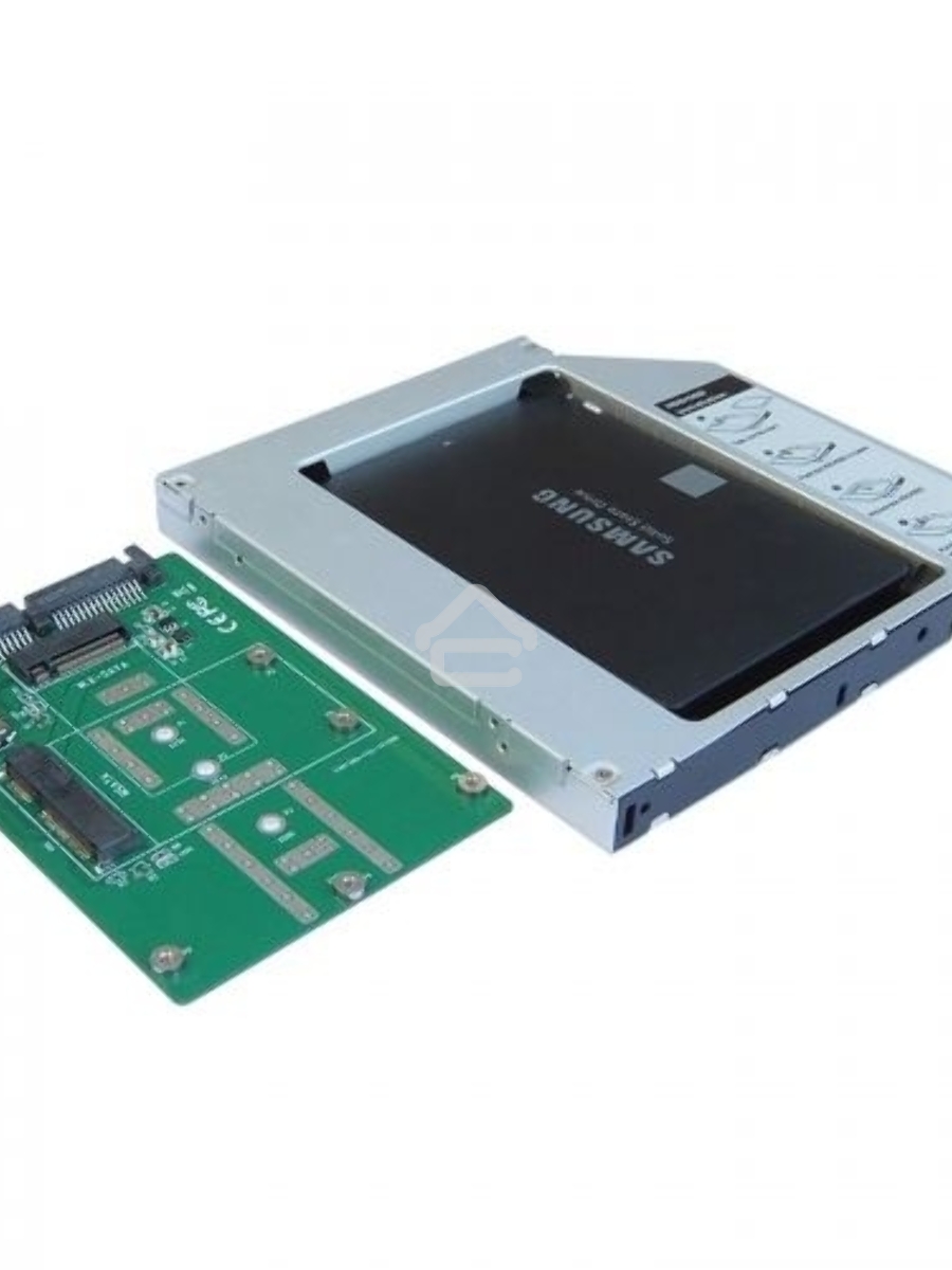 Сменный бокс для HDD/SSD AgeStar SMNF2S SATA металл серебристый 2.5