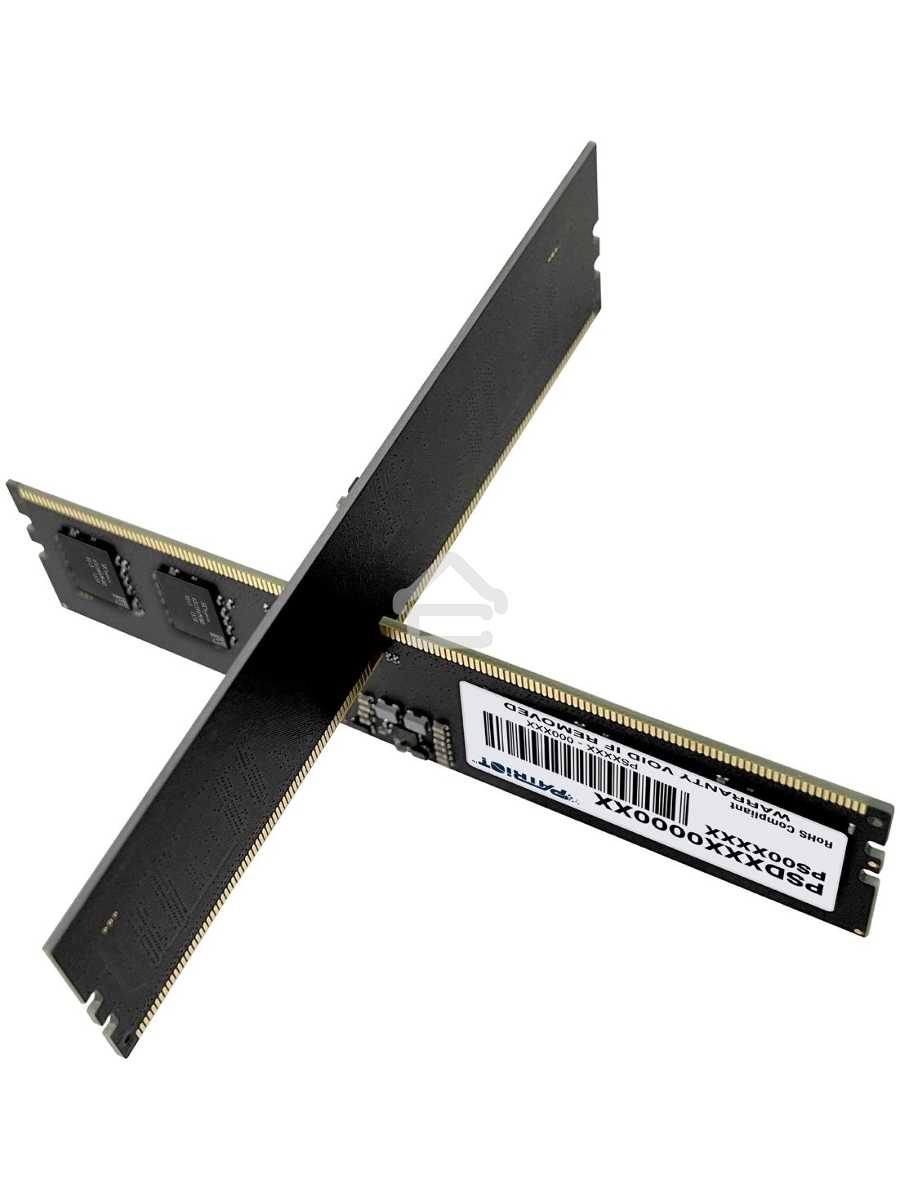 Оперативная память Patriot Signature, DDR5, 16GB (2x8 GB), 4800 MHz, CL40, DIMM