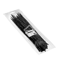 Стяжка (хомут) нейлоновая ExeGate EX293128RUS CV66-450x4.8B (нейлон 6.6, 450x4.8 мм, неоткрывающаяся, halogen free, -40°C - +85°C, черная, 100 шт)