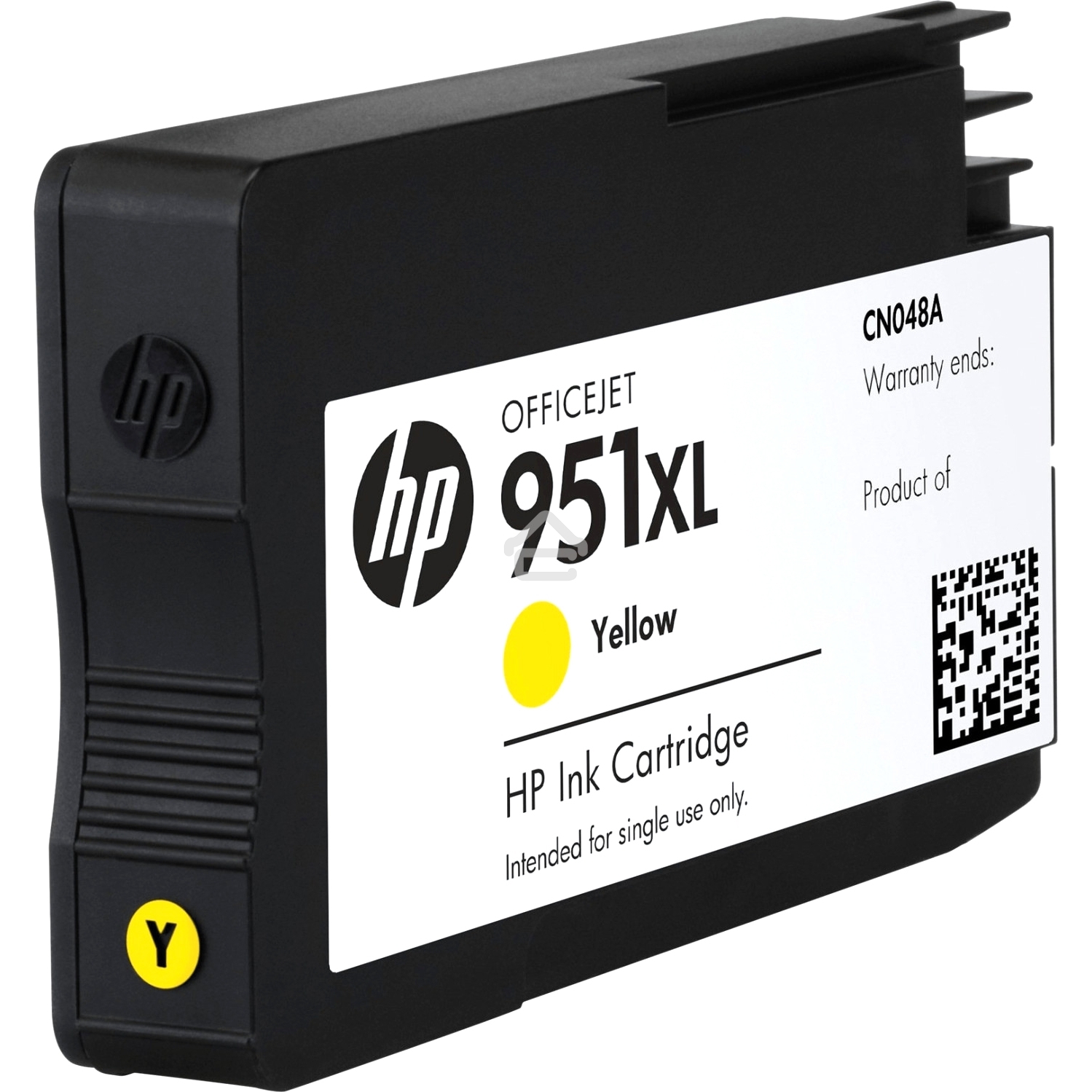 Картридж струйный HP 951XL CN048AE желтый для HP OJ Pro 8100/8600 (1500стр.)