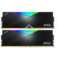 Оперативная память XPG Lancer RGB, DDR5, 64Gb (2x32Gb), 6000MHz, CL30, DIMM, с радиаторами, RGB, черный