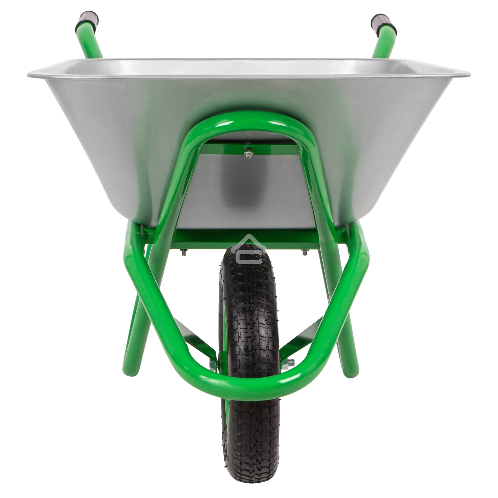 Тачка садово-строительная Сибртех, грузоподъемность 170 кг, обьем 90 л