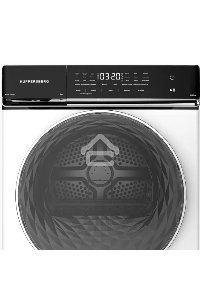 Сушильная машина Kuppersberg DM 650 W отдельностоящая, загрузка 8 кг, 15 программ, отсрочка старта, отключение звука, блокировка от детей, сенсорное управление, сенсорный дисплей, защита от сминания, энергоэффективность А++, уровень шума 70 дБ, цвет белый