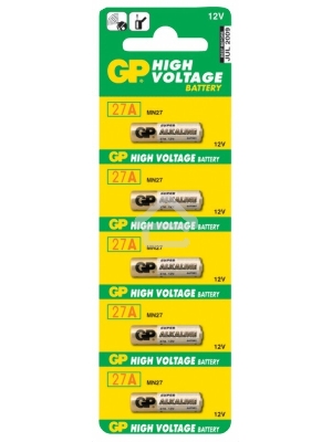 Батарея GP Super Alkaline 27A MN27 (5шт)