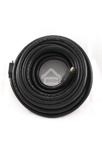 Кабель Cablexpert HDMI CC-HDMI4-15M, 19M/19M, v2.0, медь, позол.разъемы, экран, 15м, черный, пакет