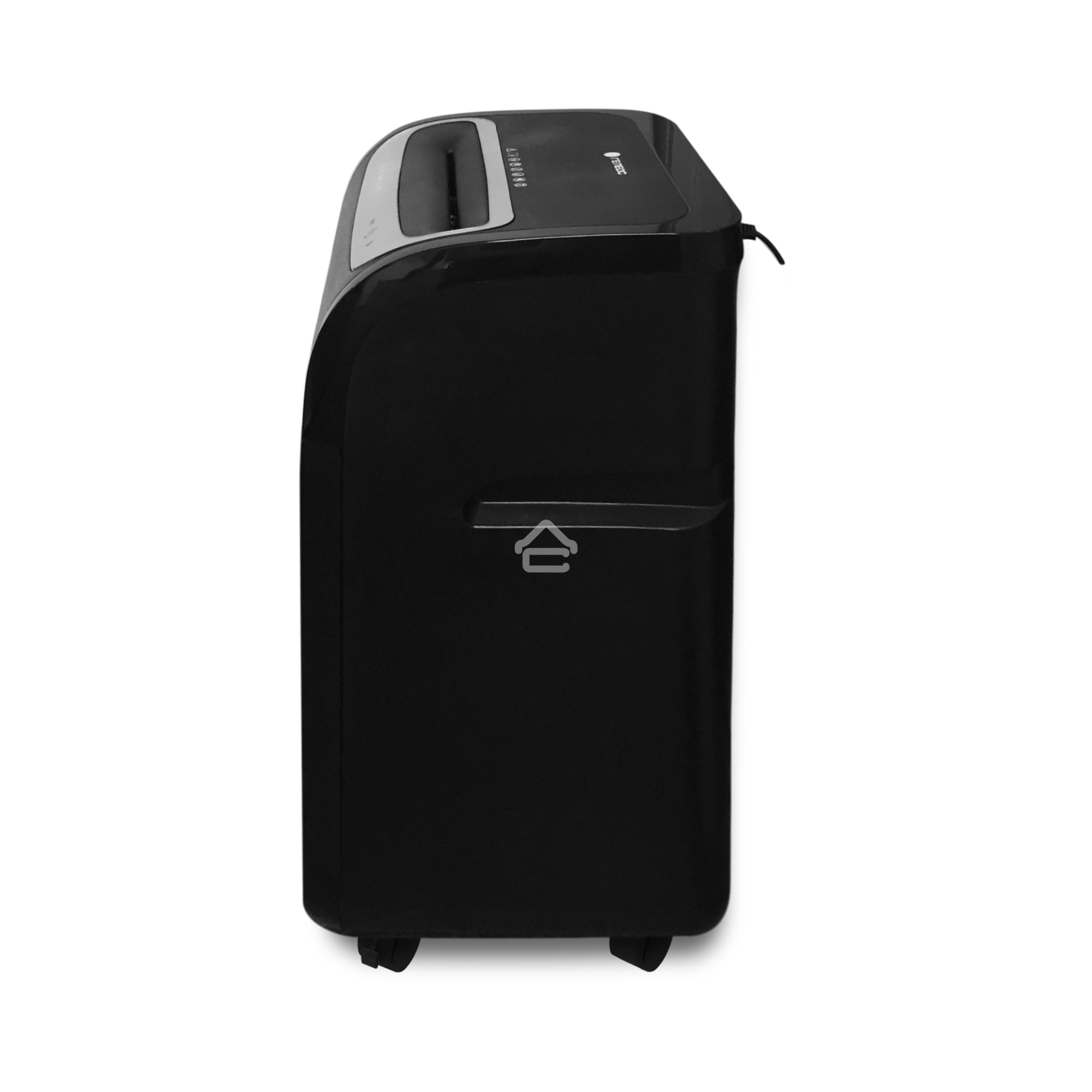 Шредер ГЕЛЕОС УМ35-5, (DIN P-5), фрагмент 1,9х14мм, 24-27 лист (70г/м2), CD/пл.карты/скрепки/скобы, 35 литров 