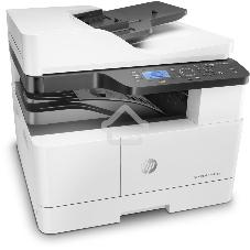 МФУ лазерное HP LaserJet MFP M443nda (8AF72A), A3, ч/б, печ. до 25 стр/мин. (А4) до 13 стр/мин. (А3), скан. до 21 стр/мин., 1200 x 1200 dpi (печать) 600x600dpi (скан.), USB, RJ-45