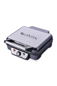 Гриль контактный Centek CT-1463 1800 Вт, 2 жаровни 280х230 мм, антипригар, нагрев 240 гр, нерж отдел