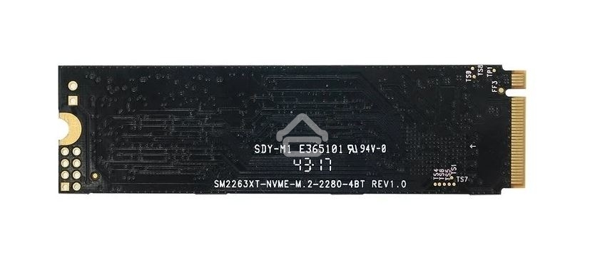 Накопитель SSD KingSpec NE-1Tb, 1Tb, PCIe 3.0 x4, M.2 2280, NVMe, R/W 2400/1900