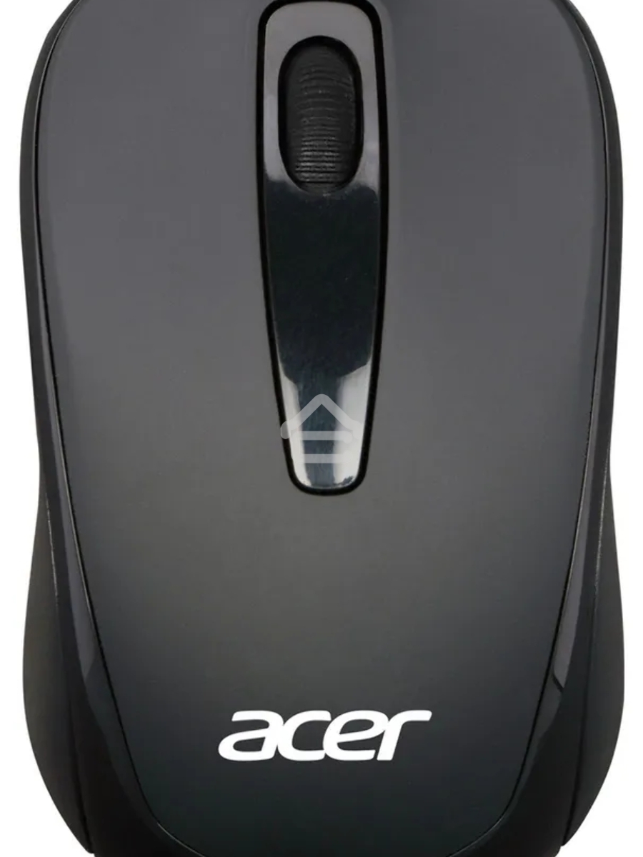 Мышь беспроводная Acer OMR133 черный, 1000 dpi, радиоканал, USB, кнопки - 3