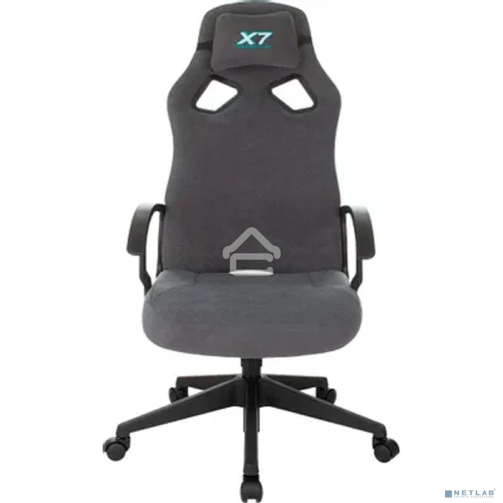Кресло игровое A4Tech X7 GG-1300 серый крестовина пластик