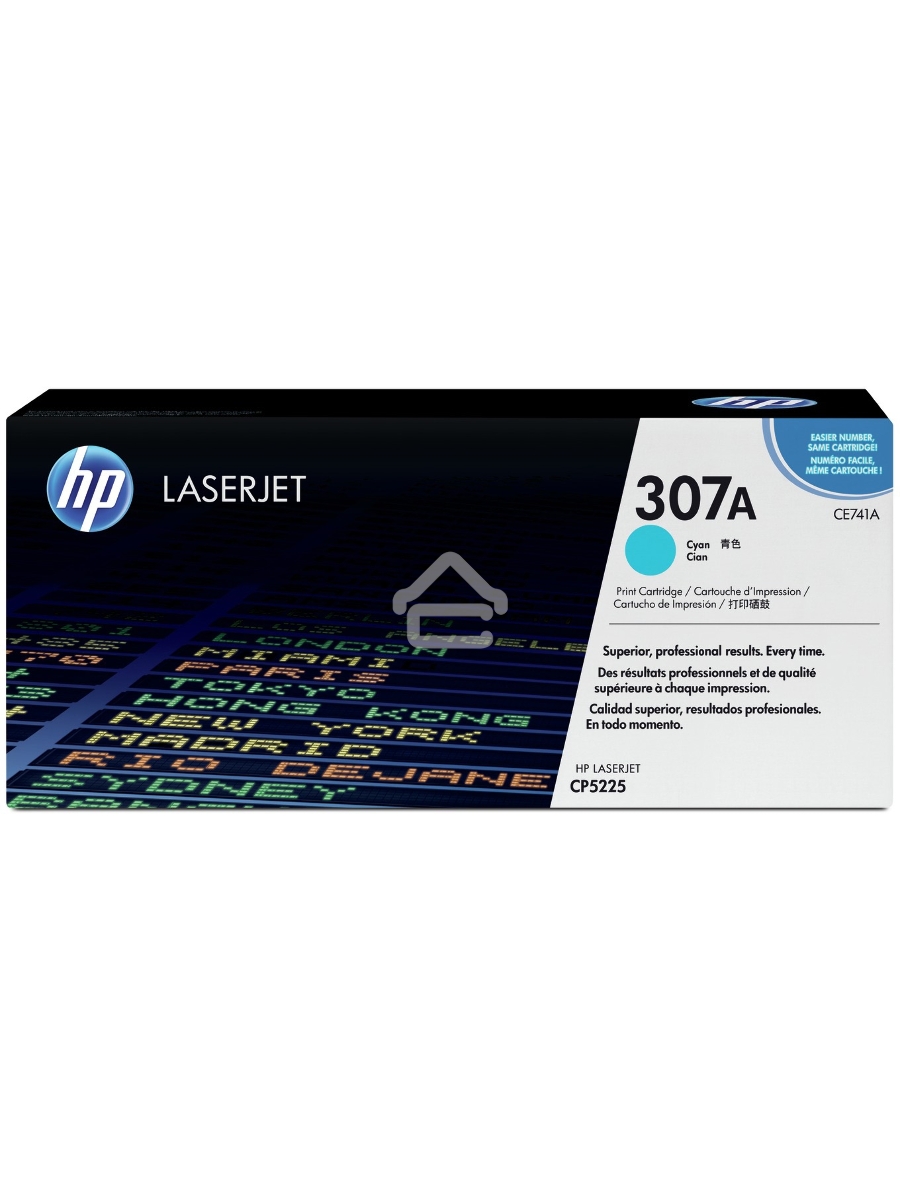 Картридж лазерный HP CE741A голубой Color LJ CP5225 (7300стр.)