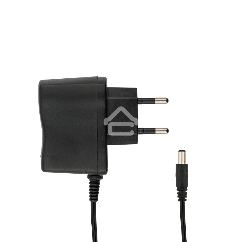 Источник питания 110-220 V AC/12 V DC 0,5 А 5 W с DC разъемом подключения 5.5х2.1, без влагозащиты (IP23)