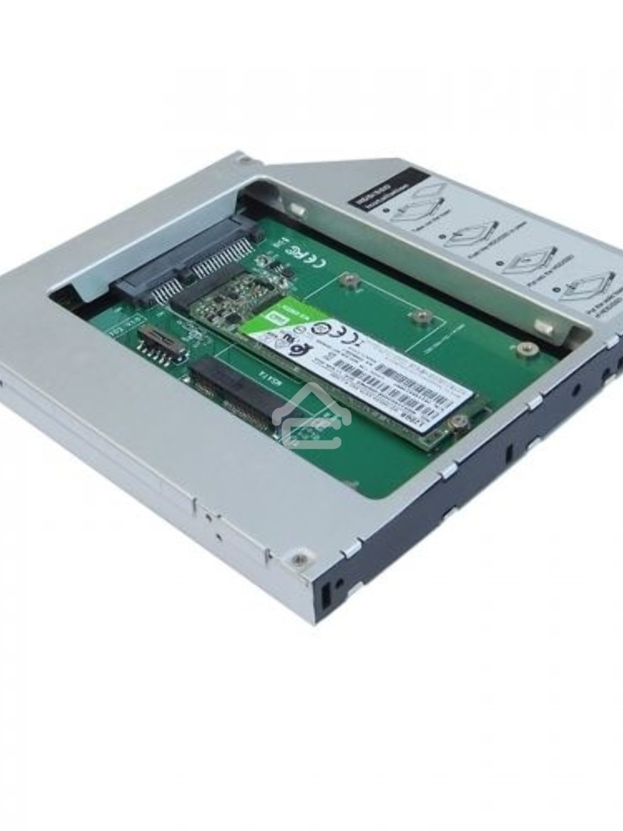 Сменный бокс для HDD/SSD AgeStar SMNF2S SATA металл серебристый 2.5