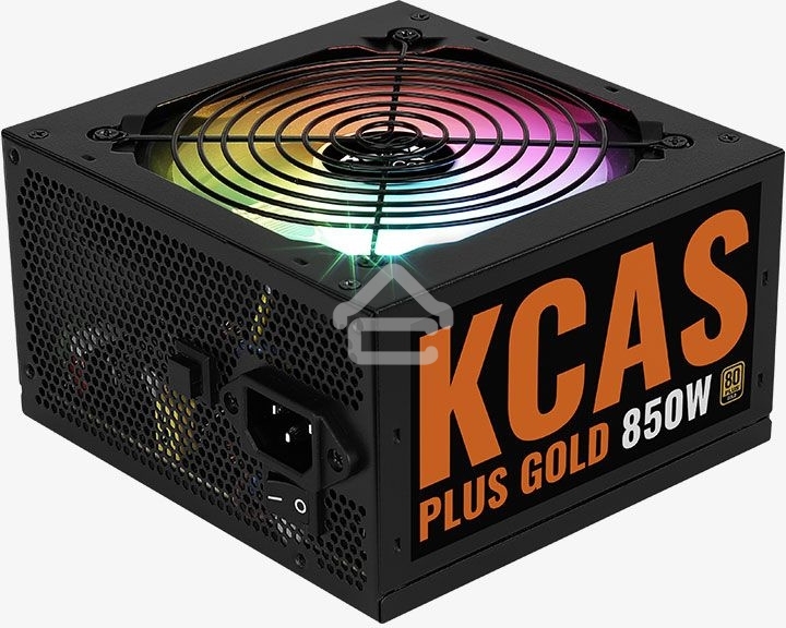Блок питания Aerocool/Formula KCAS PLUS GOLD 850W (850W, ATX v2.4, APFC, Fan ARGB 12cm, 80+ Gold, Retail)