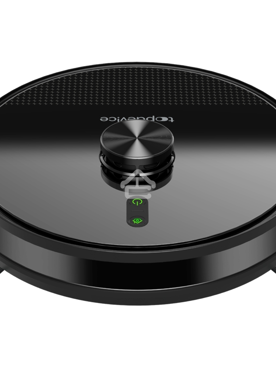 Робот-пылесос TopDevice TDSRC003_BK черный, 40 Вт, 2600 мАч Li-Ion, уборка влажная/сухая, пылесборник контейнер 0.4 л
