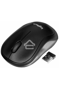 Мышь беспроводная Logitech B220 Silent черный, 1000 dpi, радиоканал, USB, кнопки - 3