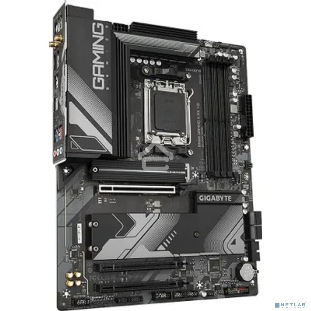 Материнская плата Gigabyte B650 GAMING X AX V2, AM5, AMD B650, 4xDDR5, 4xSATA, 3xM.2, 1xPCI-E 4.0 x16, 2xPCI-E 3.0 x1, 1xUSB-A 3.2 Gen 2, 3xUSB-A 3.2 Gen 1, 1xUSB-C 3.2 Gen 2, 1x 2.5Gb LAN, 3x3.5 мм, 7.1, ATX