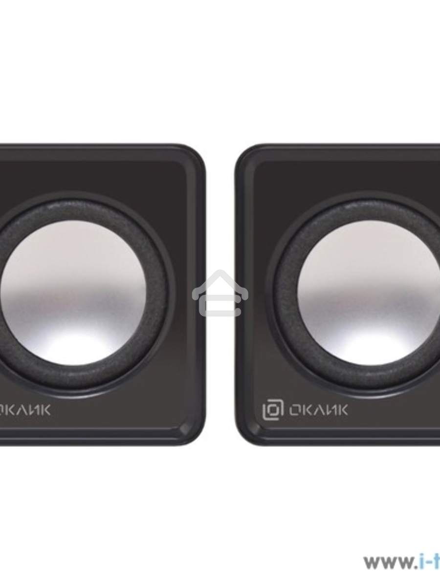 Колонки Oklick OK-331 2.0 черный 6Вт