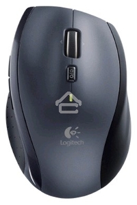 Мышь беспроводная Logitech M705 черный, 1000 dpi, радиоканал, USB, кнопки - 7
