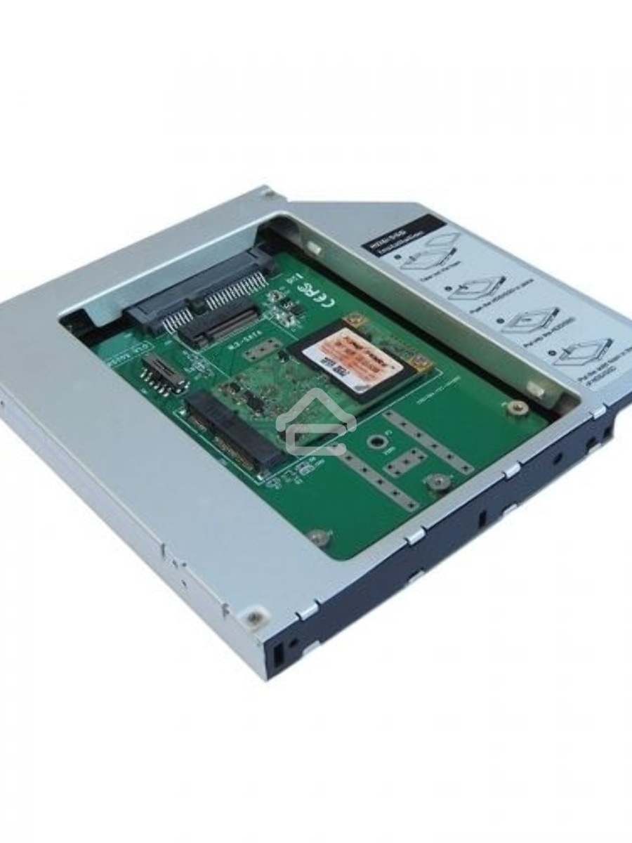 Сменный бокс для HDD/SSD AgeStar SMNF2S SATA металл серебристый 2.5