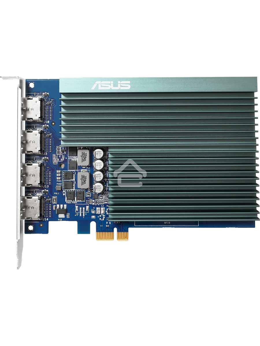 Видеокарта Asus GT730-4H-SL-2GD5 NVIDIA GeForce GT 730 2Gb GDDR5 902/5010 HDMIx4 HDCP Ret