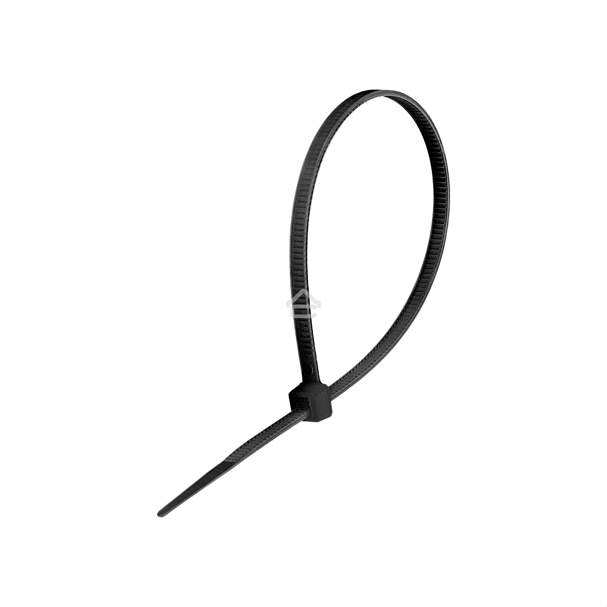 Стяжка (хомут) нейлоновая ExeGate EX293138RUS CV66-450x7.5B (нейлон 6.6, 450x7.5 мм, неоткрывающаяся, halogen free, -40°C - +85°C, черная, 100 шт)