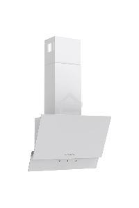 Наклонная вытяжка Kuppersberg F 603 W, 60 см, High-Tech, таймер, макс. производительность 850 м3/ч, 3 скорости, обратный клапан, сенсорное управление, дисплей, LED освещение, уровень шума 53 дБ, цвет белый