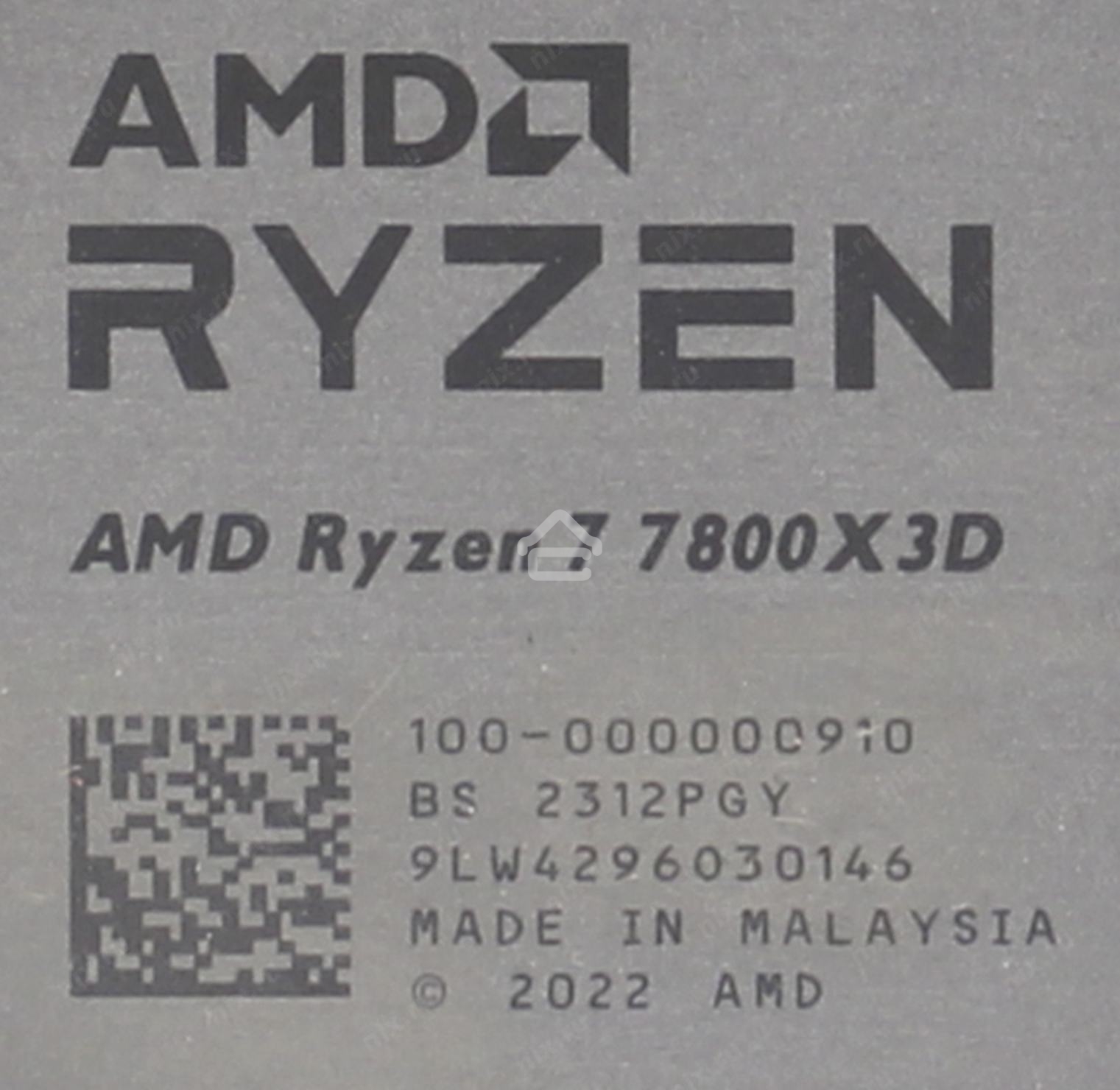 Процессор AMD Ryzen 7 7800X3D Soc-AM5 4.2GHz OEM