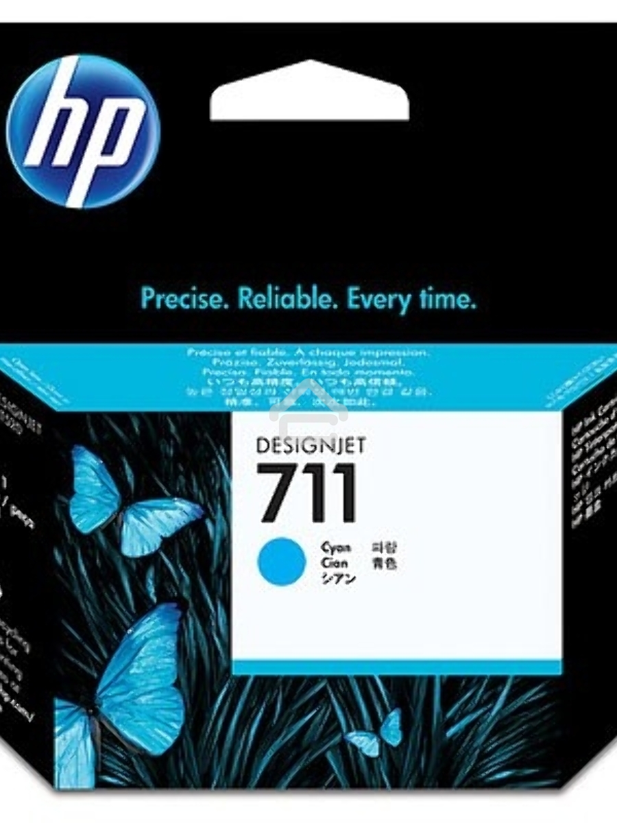 Картридж струйный HP №711 CZ130A голубой для HP DJ T120/T520 (29мл)