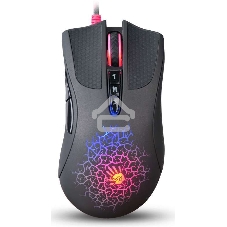 Мышь проводная A4Tech Bloody A90 черный, 6200 dpi, USB, кнопки - 8