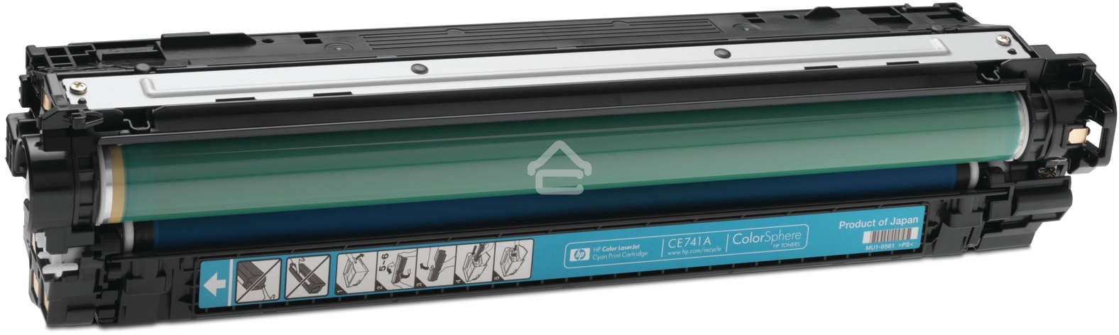 Картридж лазерный HP CE741A голубой Color LJ CP5225 (7300стр.)