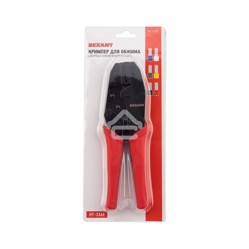 Кримпер для обжима Rexant штыревых наконечников 0.5-4.0 мм (ht-301 E) (tl-336 E)