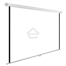 Экран Cactus 200x200см WallExpert CS-PSWE-200x200-WT 1:1 настенно-потолочный рулонный