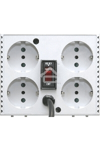 Стабилизатор напряжения Powercom TCA-1200 600Вт 1200ВА белый