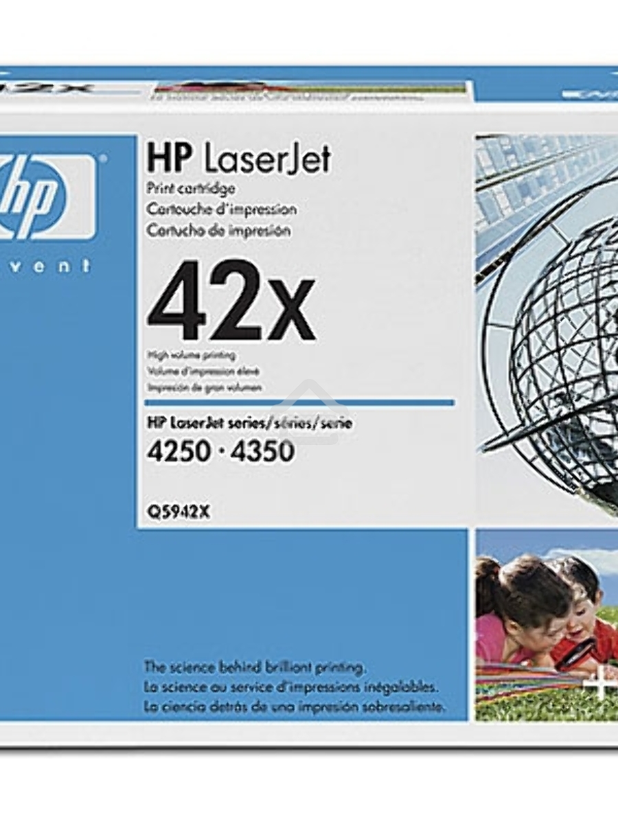 Картридж лазерный HP Q5942XD черный двойная упаковка для LaserJet 4250/4350 2 x 20000стр.